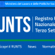 Iscrizione al RUNTS